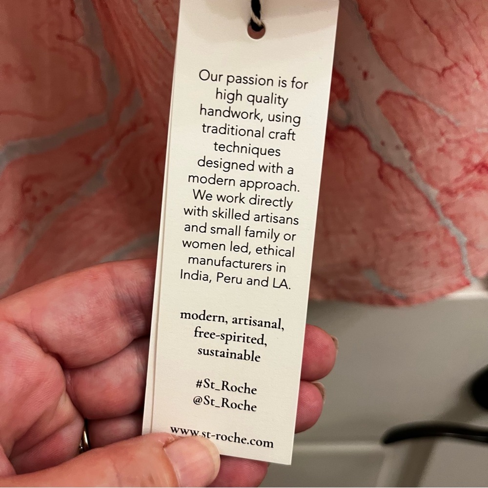 St. Roche Organic Cotton Voile Top, NWT - Picture 11 of 11